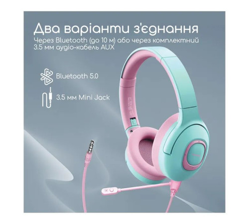 Навушники Promate Coddy Bubblegum (coddy.bubblegum)