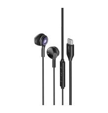 Навушники Promate LumiBuds-C Black (lumibuds-c.black)