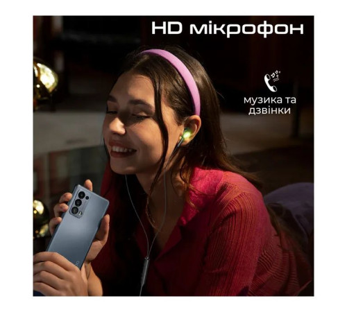 Навушники Promate LumiBuds-C Black (lumibuds-c.black)