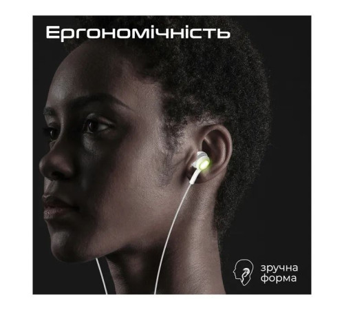 Навушники Promate LumiBuds-C Silver (lumibuds-c.silver)