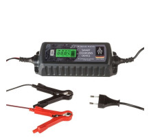 Зарядний пристрій для автомобільного акумулятора Konner&Sohnen Auto Welle AW05-1204 інтелектуальний, 230В, 6/12В, 0.8/3.8А, для STD/AGM/GEL 1.2-120А-год (AW05-1204)