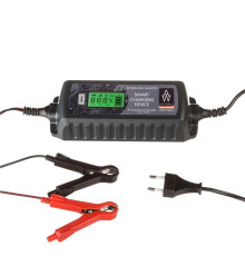 Зарядний пристрій для автомобільного акумулятора Konner&Sohnen Auto Welle AW05-1204 інтелектуальний, 230В, 6/12В, 0.8/3.8А, для STD/AGM/GEL 1.2-120А-год (AW05-1204)
