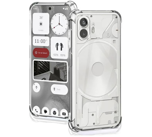Чохол до мобільного телефона BeCover Anti-Shock Nothing Phone (2) Clear (711792)