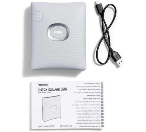 Сублімаційний принтер Fujifilm INSTAX SQ Link White (16785470)
