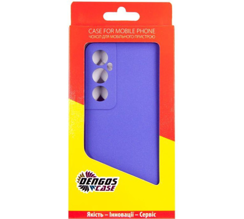 Чохол до мобільного телефона Dengos Realme C65 + Glass Purple (DG-KM-95)