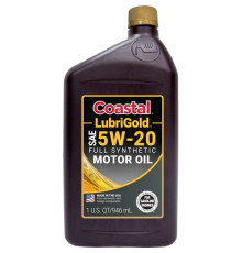 Моторна олива Coastal LubriGold Full Synthetic 5W20, 0,946л