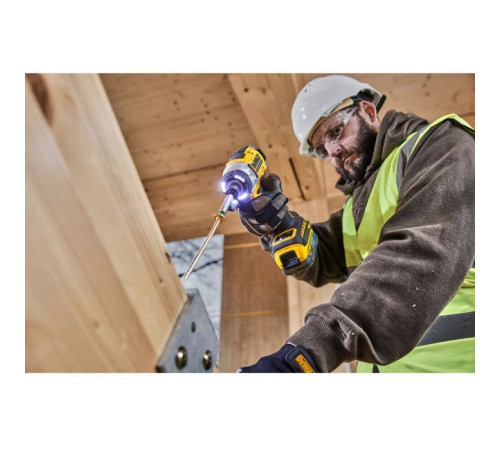 Шуруповерт DeWALT 18 В XR Li-lon PowerStack, безщітковий, 282 Нм, TSTAK, 2x1.7Ah (DCF860E2T)