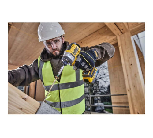 Шуруповерт DeWALT 18 В XR Li-lon PowerStack, безщітковий, 282 Нм, TSTAK, 2x1.7Ah (DCF860E2T)