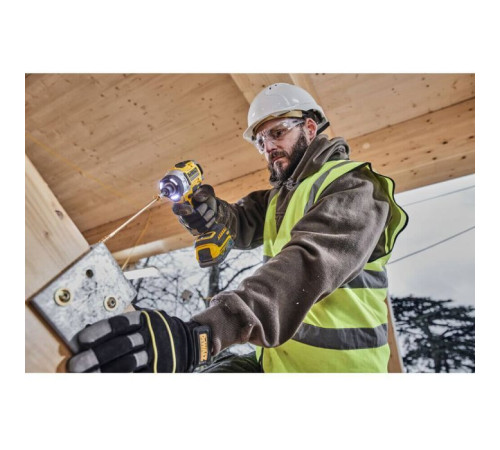 Шуруповерт DeWALT 18 В XR Li-lon PowerStack, безщітковий, 282 Нм, TSTAK, 2x1.7Ah (DCF860E2T)