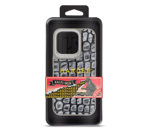 Чохол до мобільного телефона Harder Kaiju Skin Apple iPhone 15 Pro Grey (ARM76844)
