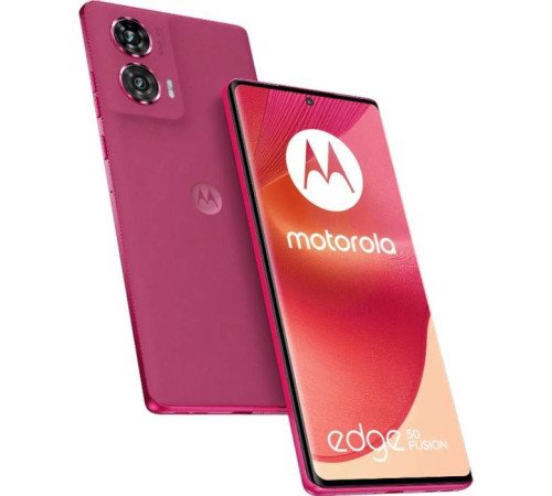 Мобільний телефон Motorola Edge 50 Fusion 8/256GB Hot Pink (PB3T0060UA)