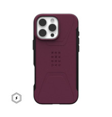 Чохол до мобільного телефона UAG iPhone 16 Pro Max Civilian Magsafe Bordeaux (114445119049)