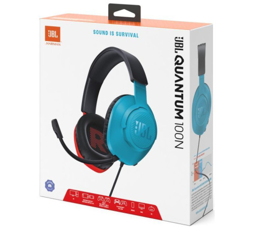 Навушники JBL Quantum 100N (JBLQTUM100N)