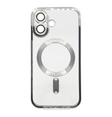 Чохол до мобільного телефона BeCover TPU Chrome Case (MagSafe) для Apple iPhone 16 Plus Silver (712078)