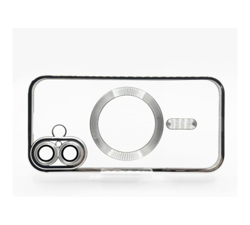 Чохол до мобільного телефона BeCover TPU Chrome Case (MagSafe) для Apple iPhone 16 Plus Silver (712078)