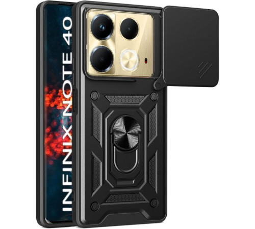 Чохол до мобільного телефона BeCover Military Infinix Note 40 (X6853) Black (712159)