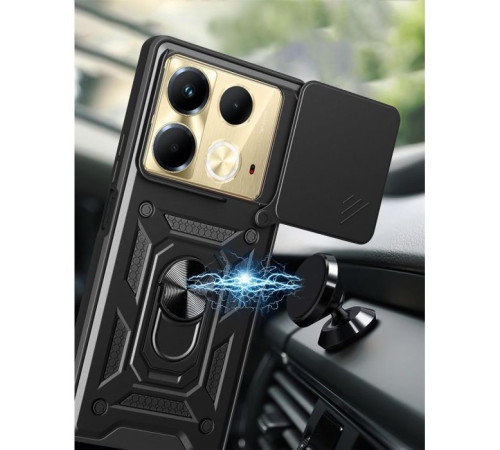 Чохол до мобільного телефона BeCover Military Infinix Note 40 (X6853) Black (712159)