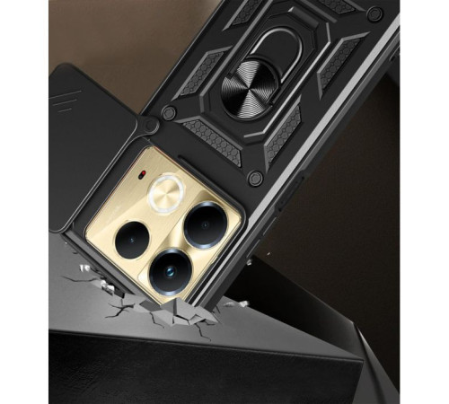 Чохол до мобільного телефона BeCover Military Infinix Note 40 (X6853) Black (712159)