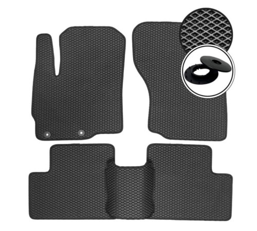 Килимок в багажник EVAtech Audi Q7 (4M) 7 seats 2015+ 2 покоління SUV USA (AU11153BG3RBB)