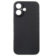 Чохол до мобільного телефона Dengos Carbon iPhone 16 Plus (black) (DG-TPU-CRBN-210)