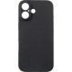 Чохол до мобільного телефона Dengos Carbon iPhone 16 Plus (black) (DG-TPU-CRBN-210)