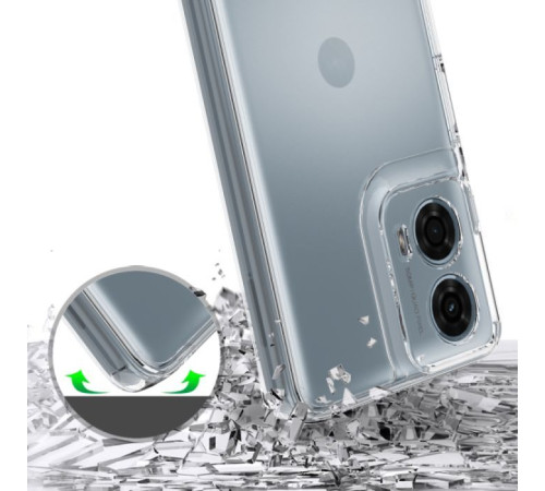 Чохол до мобільного телефона BeCover Motorola Moto G85 Transparancy (712285)