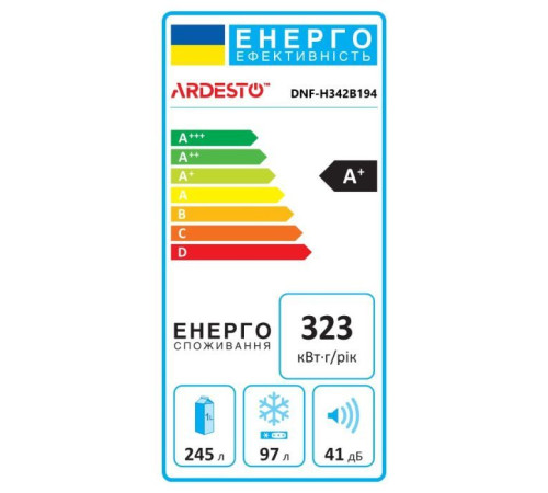 Холодильник Ardesto DNF-H342B194