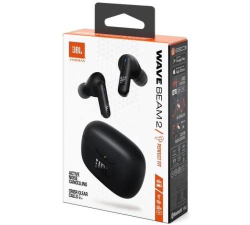 Наушники JBL Wave Beam 2 Black (JBLWBEAM2BLK)
