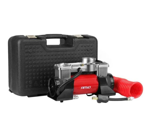 Автомобільний компресор AMiO 12V HQ ACOMP-18 (02640)