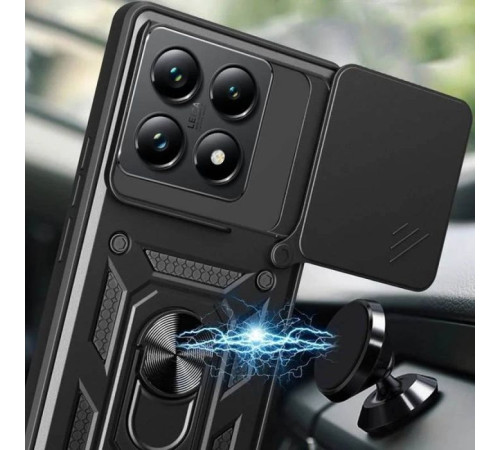 Чохол до мобільного телефона BeCover Military Xiaomi 14T Black (712559)