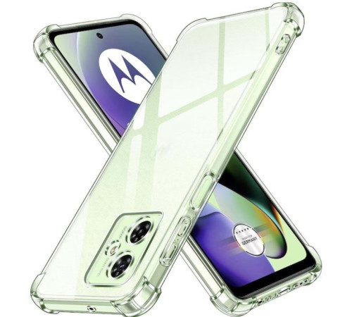 Чохол до мобільного телефона BeCover Anti-Shock Motorola Moto G55 Clear (712780)