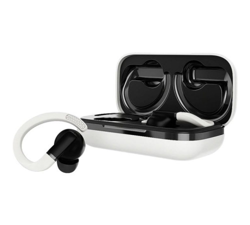 Навушники Canyon OnRun 11 Sport TWS White/Black (CNS-TWS11W)