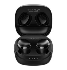 Навушники Hator Hyреrpunk Truedots SyncHUB Black (HTA411)