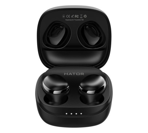 Навушники Hator Hyреrpunk Truedots SyncHUB Black (HTA411)