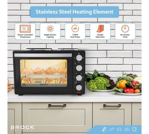 Електропіч Brock TO 3002 B