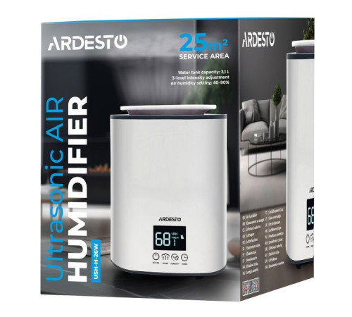 Зволожувач повітря Ardesto USH-H-26W