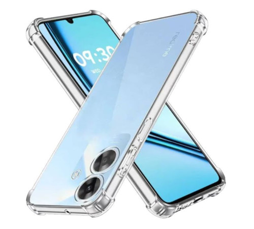 Чохол до мобільного телефона BeCover Anti-Shock Realme Note 60 Clear (713015)