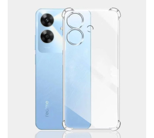 Чохол до мобільного телефона BeCover Anti-Shock Realme Note 60 Clear (713015)