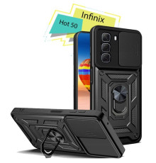Чохол до мобільного телефона BeCover Military Infinix Hot 50 (X6720) Black (713046)
