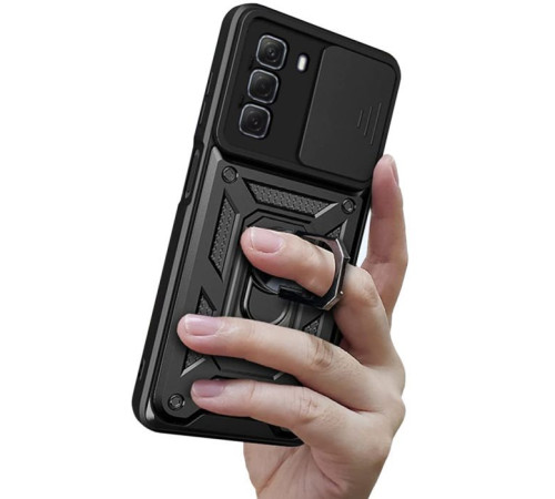 Чохол до мобільного телефона BeCover Military Infinix Hot 50 (X6720) Black (713046)