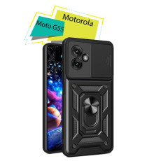 Чохол до мобільного телефона BeCover Military Motorola Moto G55 Black (713056)