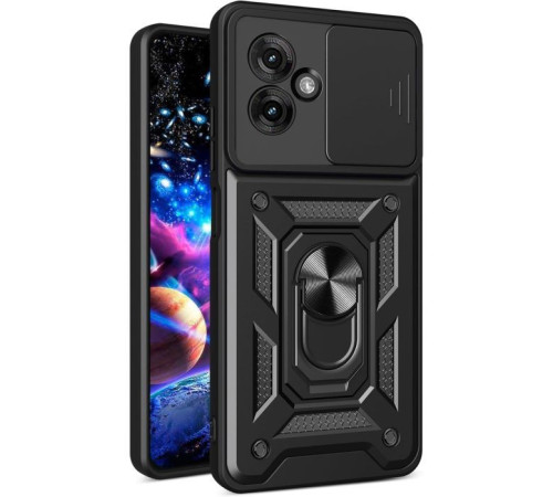 Чохол до мобільного телефона BeCover Military Motorola Moto G55 Black (713056)