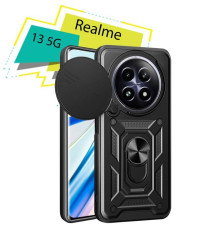 Чохол до мобільного телефона BeCover Military Realme 13 5G Black (713075)