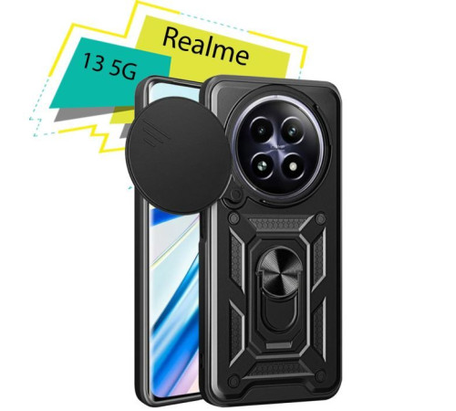 Чохол до мобільного телефона BeCover Military Realme 13 5G Black (713075)