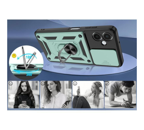 Чохол до мобільного телефона BeCover Military Samsung Galaxy A06 SM-A065 Dark Green (713067)