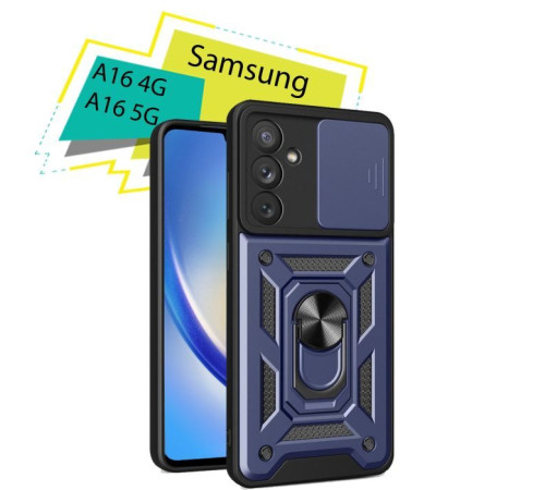 Чохол до мобільного телефона BeCover Military Samsung Galaxy A16 4G SM-A165/A16 5G SM-A166 Blue (713069)