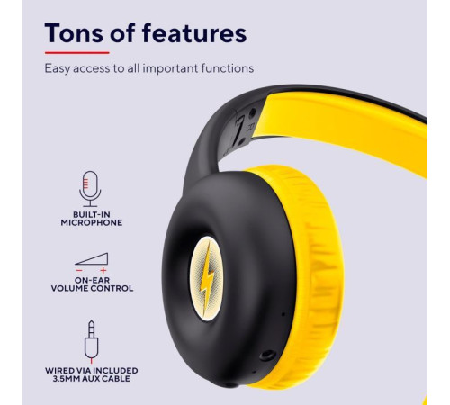 Навушники Trust Nouna Kids Wireless Black (25405)