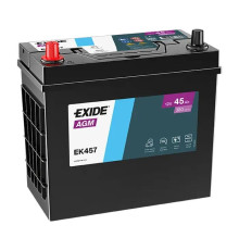 Акумулятор автомобільний EXIDE START-STOP AGM 45Ah ASIA (+/-) ТК (380EN) (EK457)