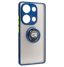 Чохол до мобільного телефона Armorstandart Frosted Matte Ring Xiaomi Redmi Note 14S 4G Navy Blue (ARM85113)