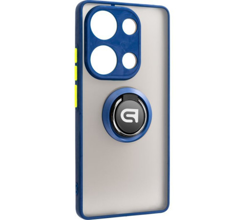 Чохол до мобільного телефона Armorstandart Frosted Matte Ring Xiaomi Redmi Note 14S 4G Navy Blue (ARM85113)